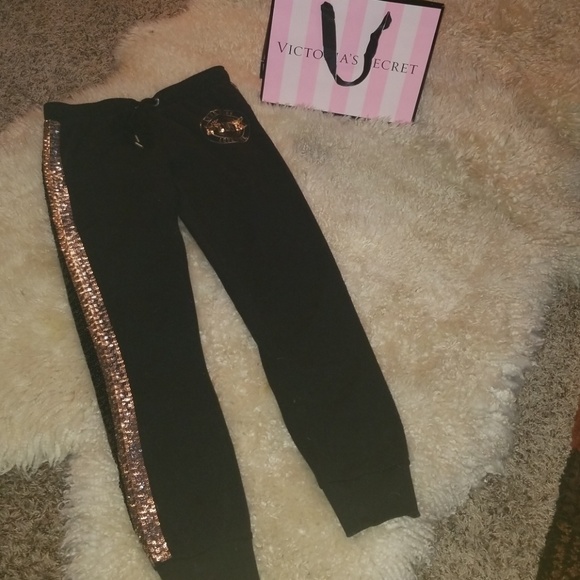 PINK BLING XS Sweatpants! **TRADE ONLY**